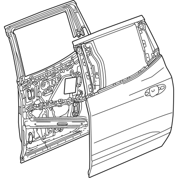 GMC 87866335 Door Shell