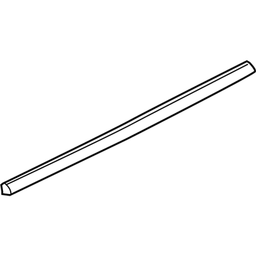 20812578 GM Belt Weatherstrip, Rear Driver Side Illustration 1 of 1