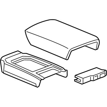 Chevy 22905366 Armrest