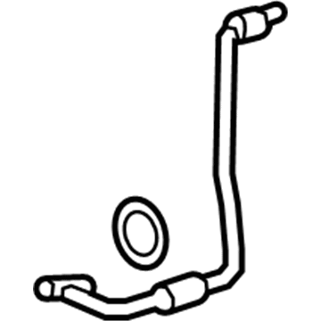GM 25876660 Outlet Tube 25876660 GM Outlet Tube Illustration 1 of 1