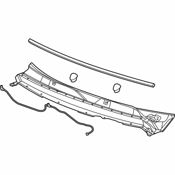 Chevy 26461391 Cowl Grille