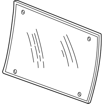 Chevy 15591946 Door Glass