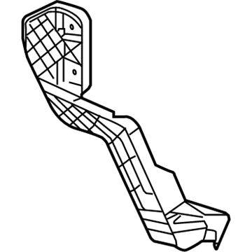 GM 84153458 Support Bracket, Driver Side 84153458 GM Support Bracket, Driver Side Illustration 1 of 1