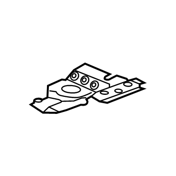 23201413 GM Lower Reinforcement, Driver Side Illustration 1 of 1