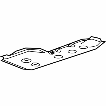 Chevy Underbody Splash Shield - 23390131
