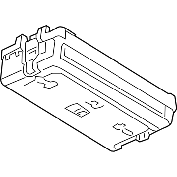 GM 84089162 Fuse & Relay Box Bracket 84089162 GM Fuse & Relay Box Bracket Illustration 1 of 1