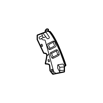 Cadillac 86507616 Lumbar Support