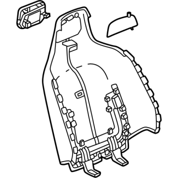 Cadillac 85725183 Seat Back Panel