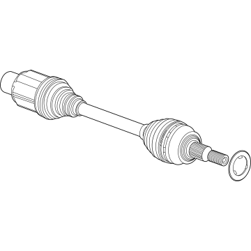Cadillac 86552952 Axle Assembly