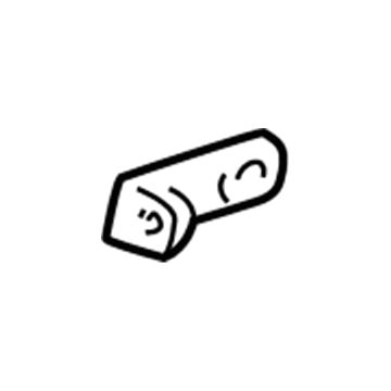 GM 12555322 Mount Bracket 12555322 GM Mount Bracket Illustration 1 of 1