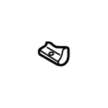 GM 15672319 Lock Bracket, Lower 15672319 GM Lock Bracket, Lower Illustration 1 of 1