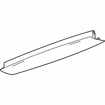 Chevy 84964628 Upper Gate Trim