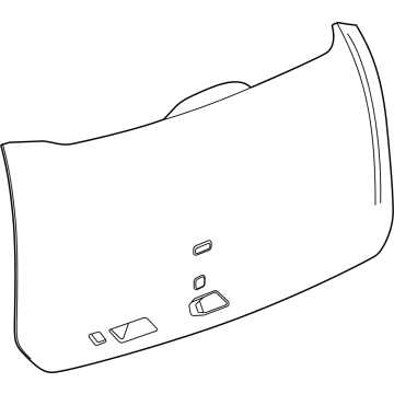Chevy 26446668 Lower Gate Trim