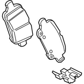 Chevy Bolt EV Brake Pads - 42787643