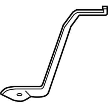GM 23243551 Support, Front Passenger Side 23243551 GM Support, Front Passenger Side Illustration 1 of 1