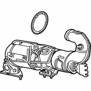 Chevy 40009139 Diesel Particulate Filter