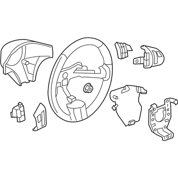 Pontiac 15806243 Steering Wheel