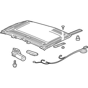 Buick Rendezvous Sunroof - 89022652