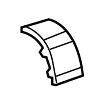 15797628 GM Bezel, Passenger Side Illustration 1 of 1