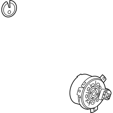 GMC Fan Motor - 25952813