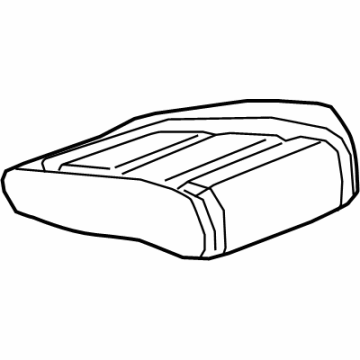 GM 42848572 Cover, Front Seat Cushion 42848572 GM Cover, Front Seat Cushion Illustration 1 of 1