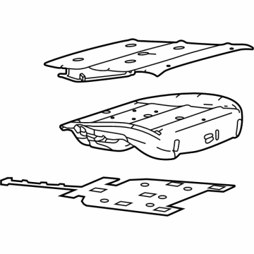 GM 42861636 Module Kit, Inflatable Restraint System, Front Passenger 42861636 GM Module Kit, Inflatable Restraint System, Front Passenger Illustration 1 of 1
