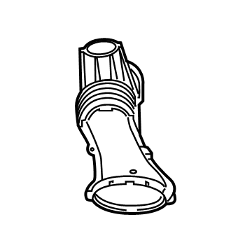 GM 84119670 Inlet Duct 84119670 GM Inlet Duct Illustration 1 of 1