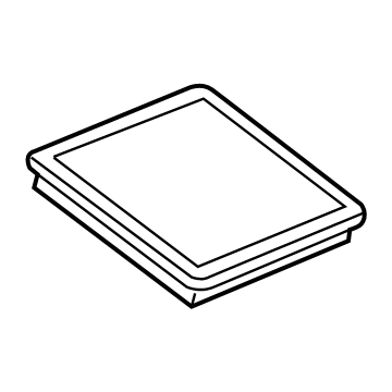 GM 22971580 Air Filter 22971580 GM Air Filter Illustration 1 of 1