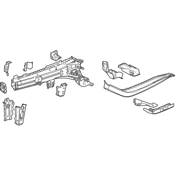 Buick 42553906 Inner Rail