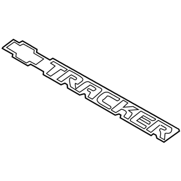 Chevy Tracker Emblem - 30021370