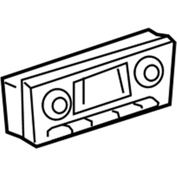 GM 25945046 Heater Control 25945046 GM Heater Control Illustration 1 of 1