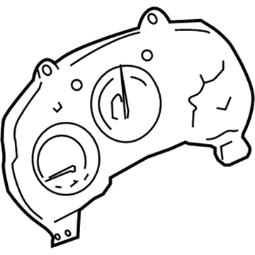 Chevy 19117185 Instrument Cluster