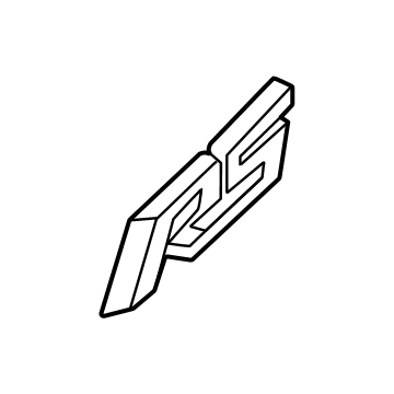 Chevy Blazer EV Emblem - 26360006