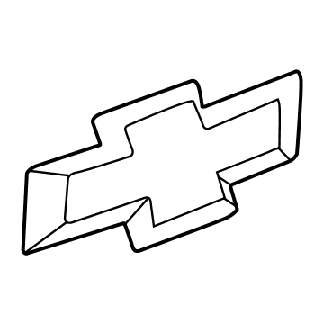 Chevy Blazer EV Emblem - 26359995