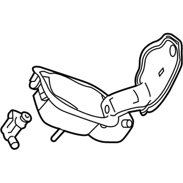 Cadillac Fuel Filler Housing - 84247230