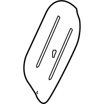 Cadillac Fuel Door - 22991254