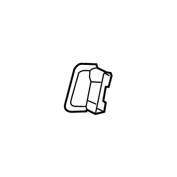 84212252 GM Release Handle, Rear Illustration 1 of 1