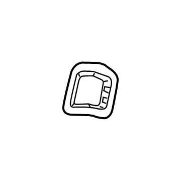 GM 84212259 Handle Base, Rear 84212259 GM Handle Base, Rear Illustration 1 of 1
