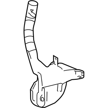 Buick Windshield Washer Fluid Reservoir - 12335756
