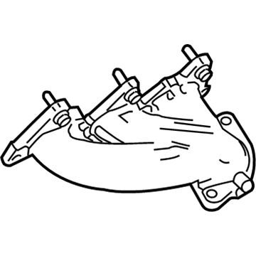 Cadillac SRX Exhaust Manifold - 12571102