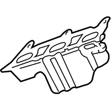GM 12608475 Exhaust Manifold Gasket 12608475 GM Exhaust Manifold Gasket Illustration 1 of 1