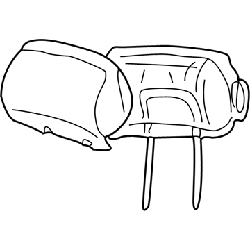 Chevy 12454386 Headrest