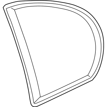 Pontiac 12346392 Quarter Glass Adhesive Kit