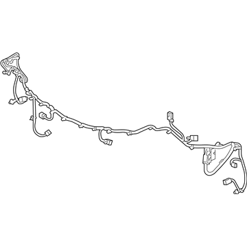 84660134 GM Harness, Front Illustration 1 of 1
