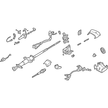 GM 26067540 Steering Column 26067540 GM Steering Column Illustration 1 of 1