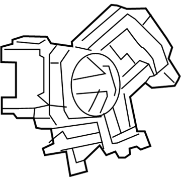 GM 23127909 Switch Housing 23127909 GM Switch Housing Illustration 1 of 1