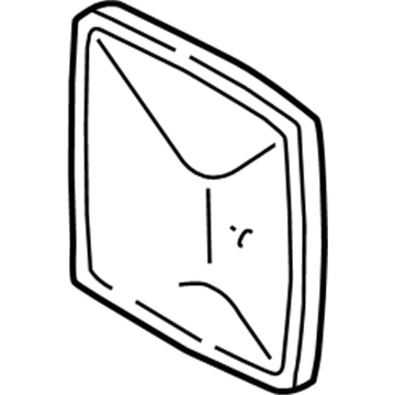 Chevy 15633473 Mirror Head