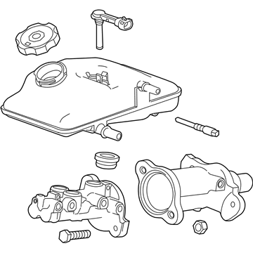 Chevy Volt Brake Master Cylinder Repair Kit - 22936034