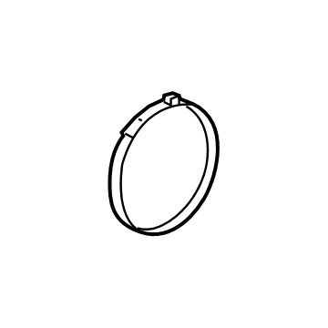 GM 84167071 Outer Boot Clamp, Front 84167071 GM Outer Boot Clamp, Front Illustration 1 of 1