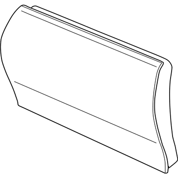 GM 88955867 Door Shell 88955867 GM Door Shell Illustration 1 of 1